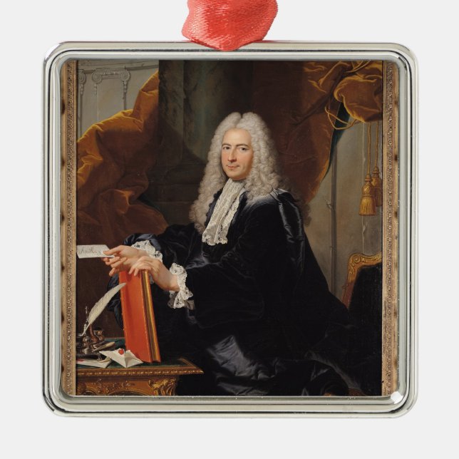 Ornement Métallique Portrait de Philibert Orry (Devant)