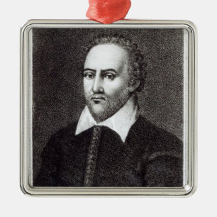 Ornement Métallique Portrait de Richard Burbadge