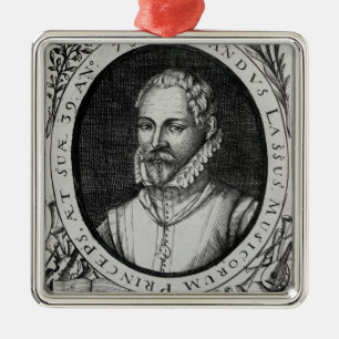 Ornement Métallique Portrait de Roland de Lassus