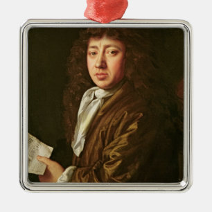 Ornement Métallique Portrait de Samuel Pepys 1666