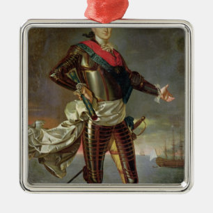 Ornement Métallique Portrait en Louis-Jean-Marie de Bourbon