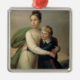 Ornement Métallique Prince Albrecht et princesse Louise, c.1817