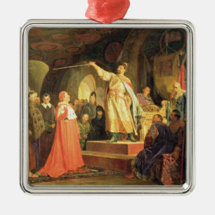 Ornement Métallique Prince Roman de Halych-Volhynia