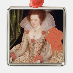 Ornement Métallique Princesse Elizabeth, fille de James I, 1612