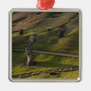 Ornement Métallique Rano Raraku, Rapa Nui, Île de Pâques, Chili