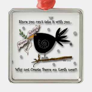 Ornement Métallique RavenBlessings