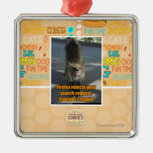 Ornement Métallique Rejets de Firefox