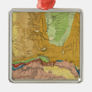 Ornement Métallique Rivière verte du chemin de fer Union Pacific