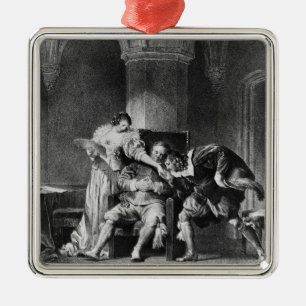 Ornement Métallique Rosine, Bartholo, compte Almaviva