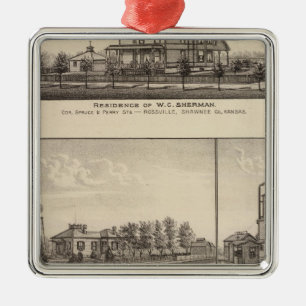 Ornement Métallique Rossville, le Kansas