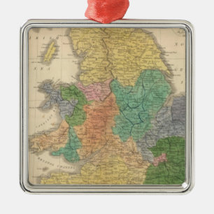 Ornement Métallique Royaumes des Anglo-Saxons