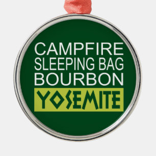 Ornement Métallique Sac couché de feu Bourbon Yosemite