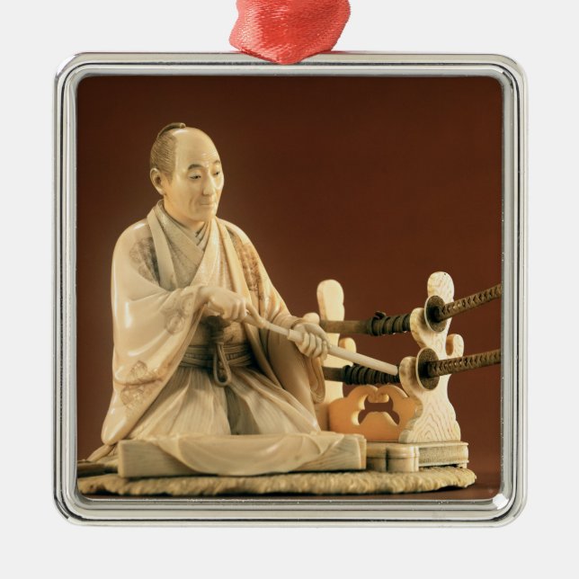 Ornement Métallique Samouraïs, Okinomo, période d'Edo (Devant)