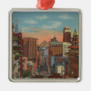 Ornement Métallique San Francisco, CA - funiculaires montant