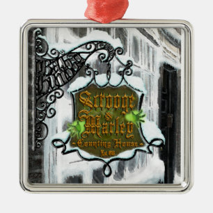 Ornement Métallique Scrooge&MarleySignScene