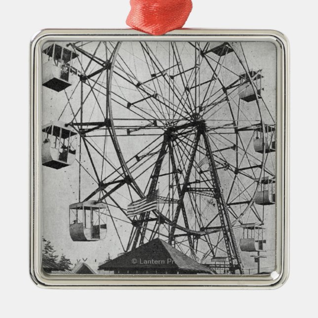 Ornement Métallique Seattle, expo WashingtonYukon-Pacifique Ferris (Devant)