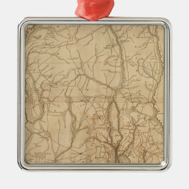 Ornement Métallique Secteur de Beaufort, la Caroline du Sud (Devant)