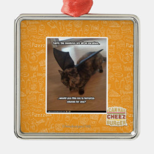 Ornement Métallique Singes des vacances