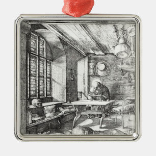 Ornement Métallique St Jerome dans son étude, 1514