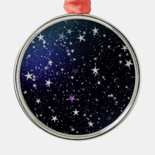 Ornement Métallique Star Gazer Nature Sky Space Peace Love Destiny