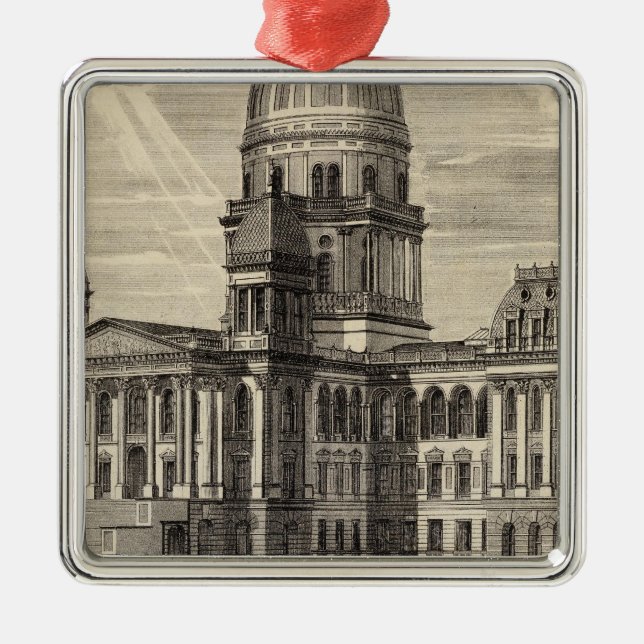 Ornement Métallique State Capitol Building, Springfield, Illl (Devant)