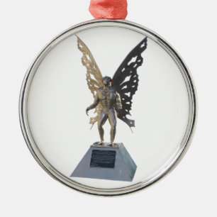 Ornement Métallique Statue de Mothman from Point Pleasant Virginie-Occ