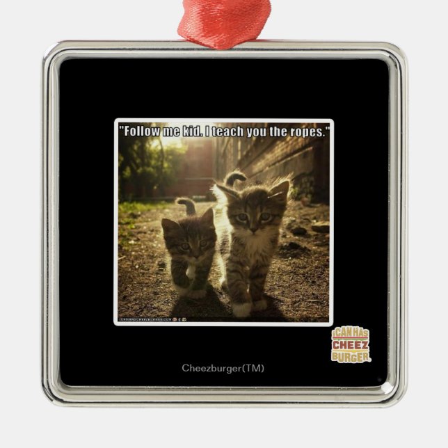 Ornement Métallique Suivez-moi enfant (Devant)