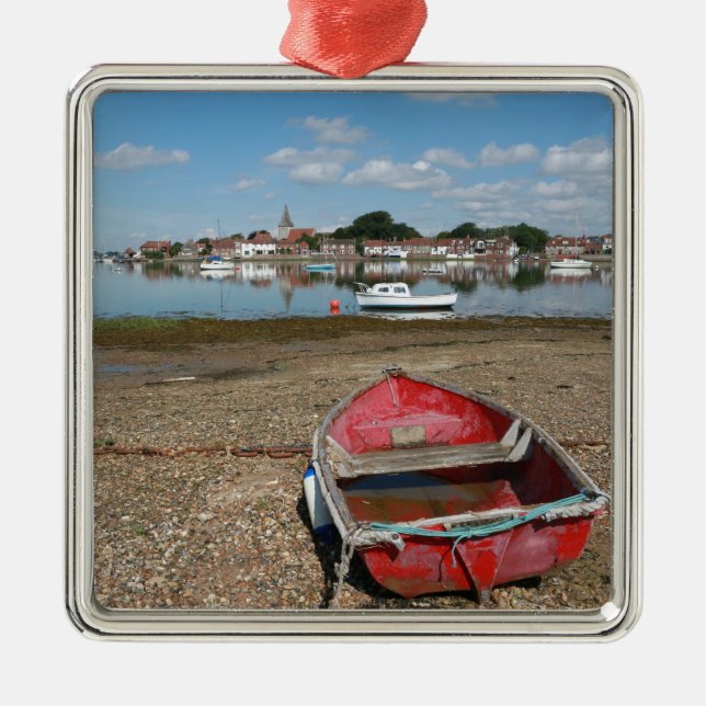 Ornement Métallique Superbe Bosham Harbour Angleterre (Devant)