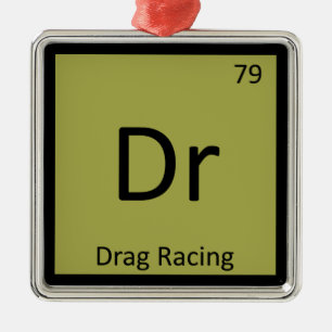 Ornement Métallique Tableau périodique de la chimie des sports de cour