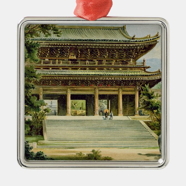 Ornement Métallique Temple bouddhiste à Kyoto, Japon (Devant)