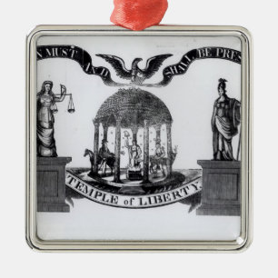 Ornement Métallique Temple de la liberté, 1834