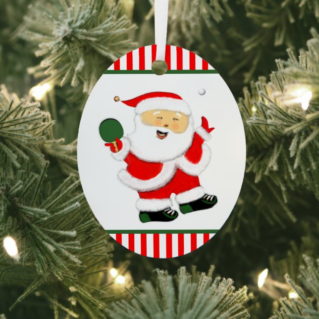 Ornement Métallique Tennis De Table (Insitu)