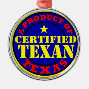 ORNEMENT MÉTALLIQUE TEXAN CERTIFIÉ