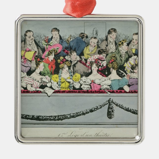 Ornement Métallique Théâtre de d'un de Loge de première (Devant)