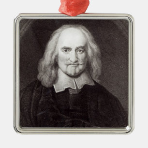 Ornement Métallique Thomas Hobbes de la 'galerie des portraits