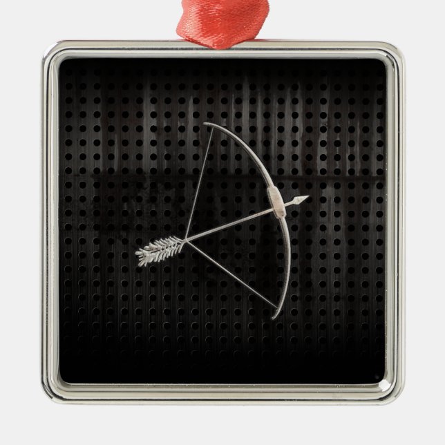 Ornement Métallique Tir à l'arc frais (Devant)