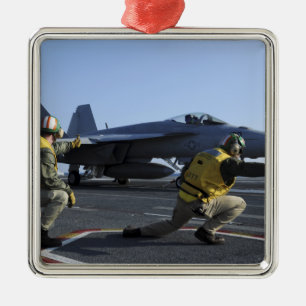 Ornement Métallique Tireurs à bord d'USS George HW Bush