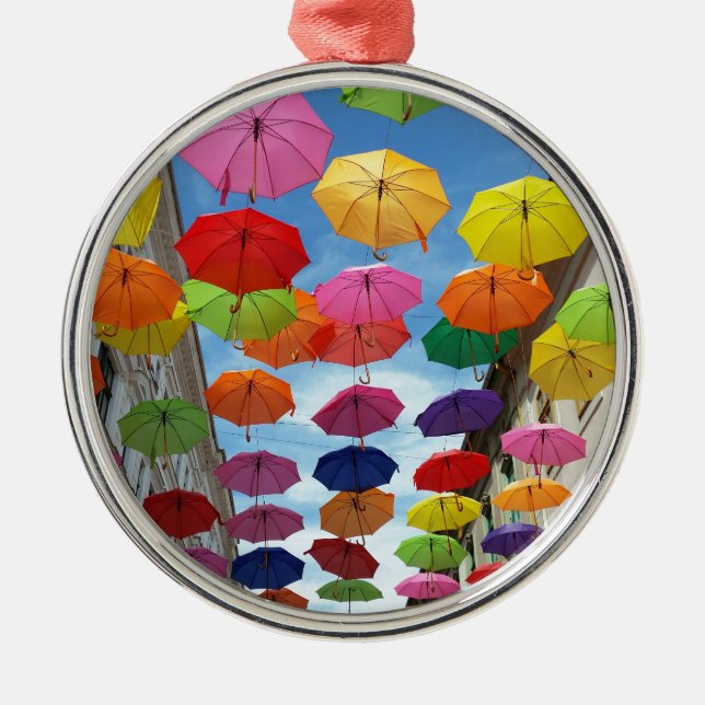Ornement Métallique Toit de parapluies (Devant)