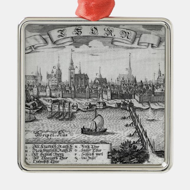 Ornement Métallique Torun, Pologne (Devant)