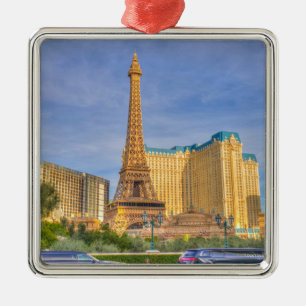 Ornement Métallique Tour Eiffel Las Vegas Paris Limousine Nevada