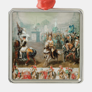 Ornement Métallique Tournoi de chevalier
