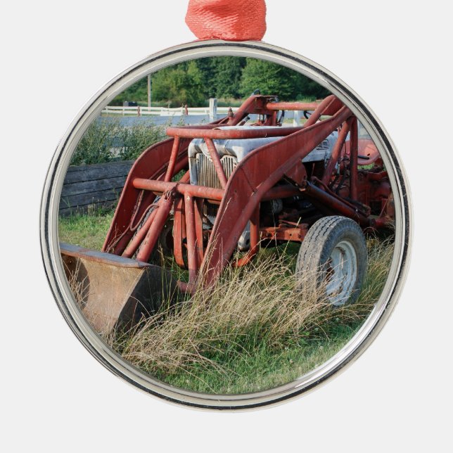 Ornement Métallique tracteur (Devant)