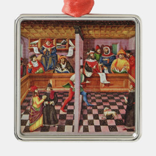 Ornement Métallique Tribunal des scientifiques