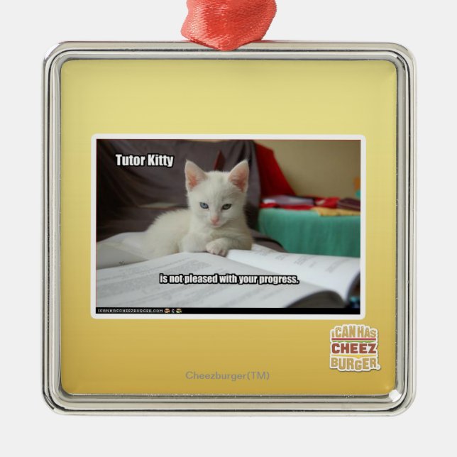 Ornement Métallique Tuteur Kitty (Devant)