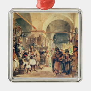 Ornement Métallique Un bazar turc, 1854 (crayon et la semaine sur le