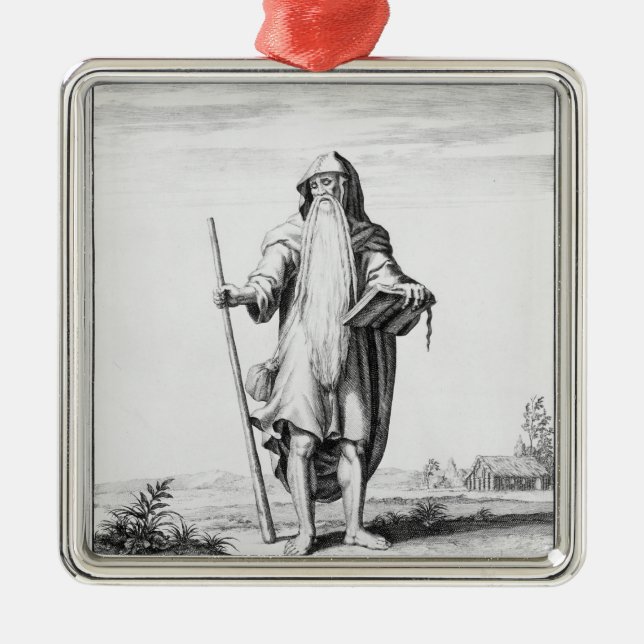 Ornement Métallique Un druide (Devant)