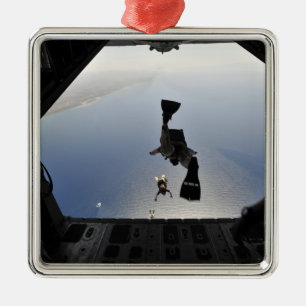 Ornement Métallique Un parachutiste de l'armée de l'air américaine sau