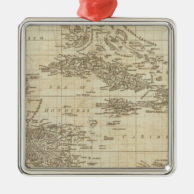 Ornement Métallique Une carte d'index (Devant)