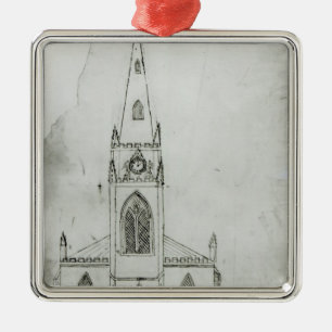 Ornement Métallique Une conception pour une église, 1821