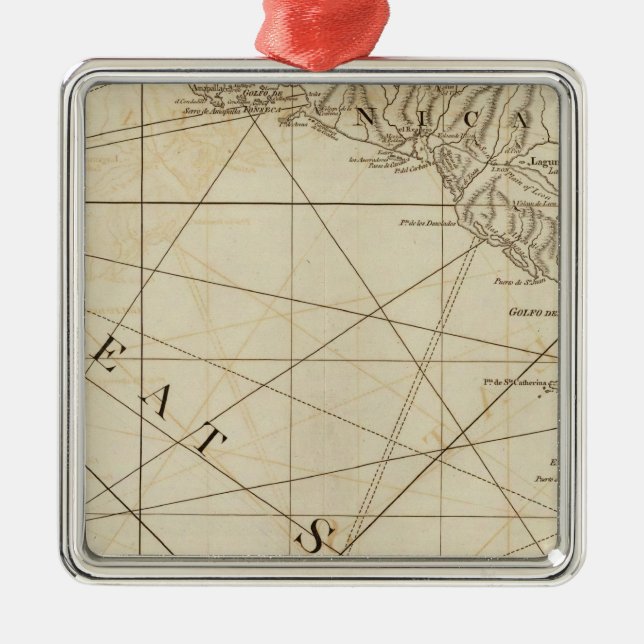 Ornement Métallique Une partie des provinces du Costa Rica et du (Devant)